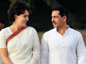 Vadra with wife Priyanka