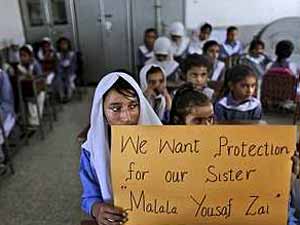 malala protection poster