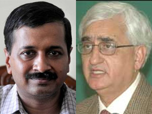 Arvind Kejriwal Salman Khurshid