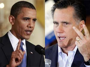Barack Obama Mitt Romney