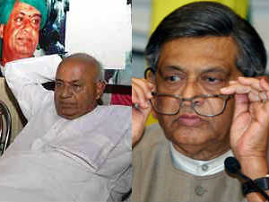 Deve Gowda SM Krishna