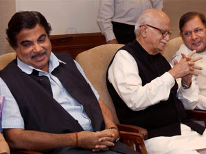 Nitin Gadkari Advani