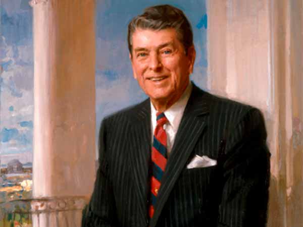 Ronald Reagan was re-elected as US Prez