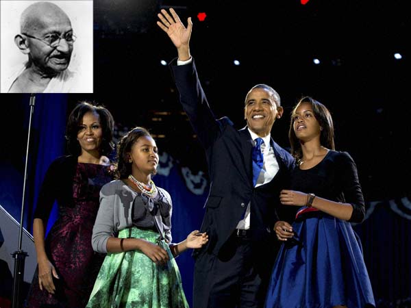 Obama-Gandhi Obama-Gandhi