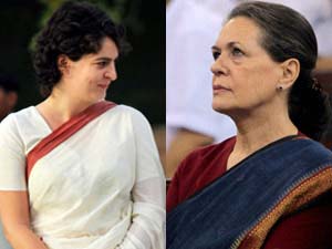 Priyanka Gandhi makes Sonia