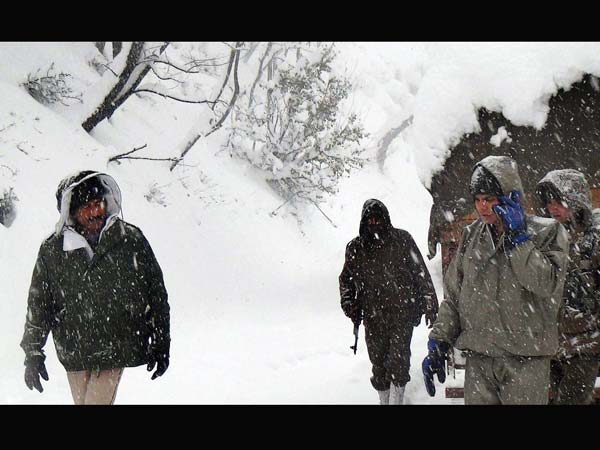 Army's tryst with snowfall
