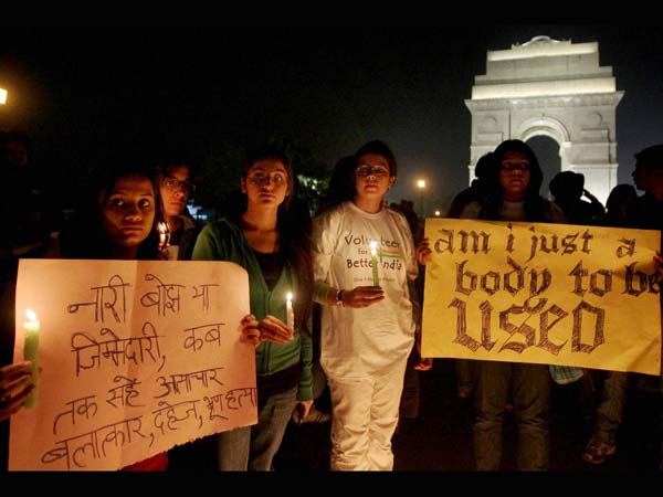 Gang rape: protest