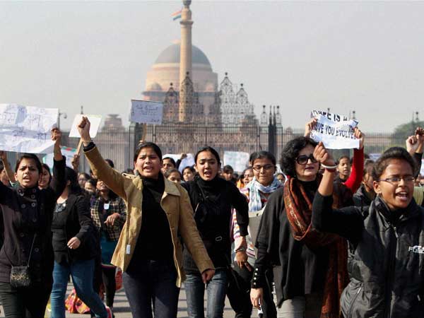 Gangrape: Protest in Delhi