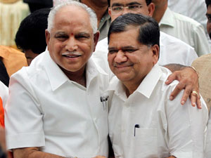 BS Yeddyurappa Jagadish Shettar