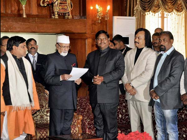 Arjun Munda with NDA MLAs