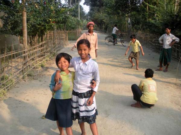 Children in Assam