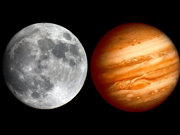 Moon Jupiter