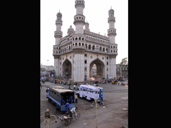 Charminar in old city 