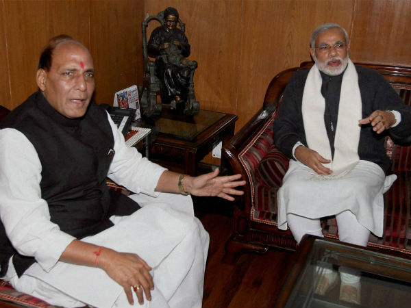 Narendra Modi Rajnath Singh