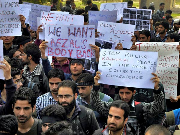Protest in Jammu and Kashmir