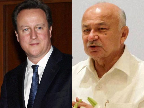 david cameron and sushilkumar shinde