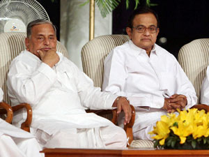 Mulayam with Chidambaram Mulayam with Chidambaram