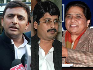 Akhilesh Yadav, Raja Bhaiya, Mayawati
