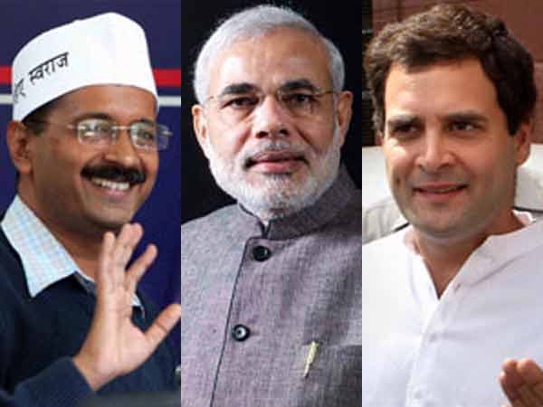Modi Rahul Kejriwal