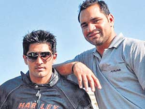 Vijender Singh with Ram Singh