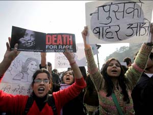 Protests against Delhi Gangrape