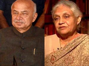 Sushilkumar Shinde and Sheila Dikshit