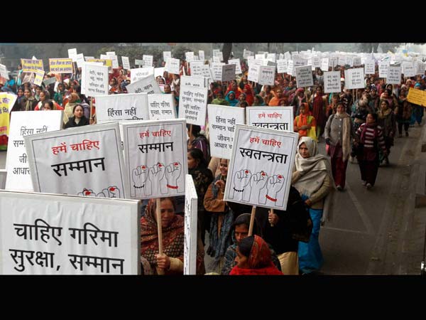 Protests against rape