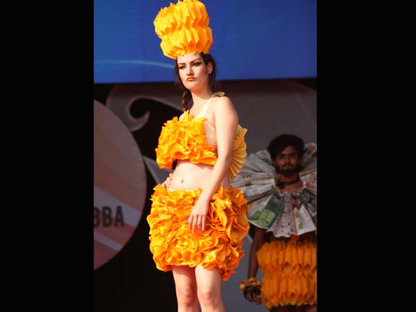 Fashion show at inauguration of Acharya Habba 2013