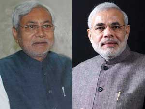Nitish Kumar and Narendra Modi