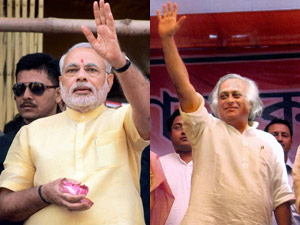Narendra Modi and Jairam Ramesh