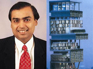 Mukesh Ambani house Antila