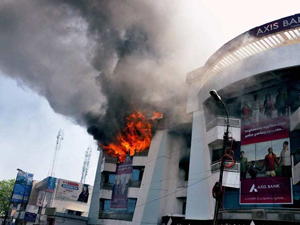 Four die in fire acciden