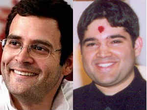 Rahul and Varun Gandhi