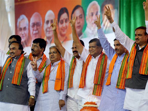 Karnataka BJP campaigns