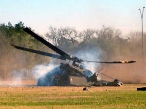 Army chopper crashes in Siachen