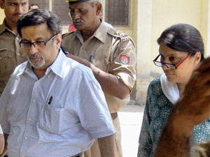 Nupur and Rajesh Talwar