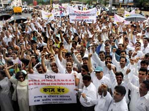 Doctors on strike Doctors on strike