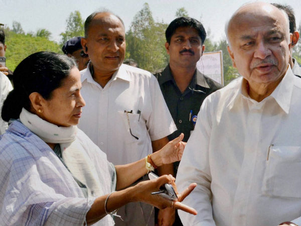 Mamata Banerjee with HM