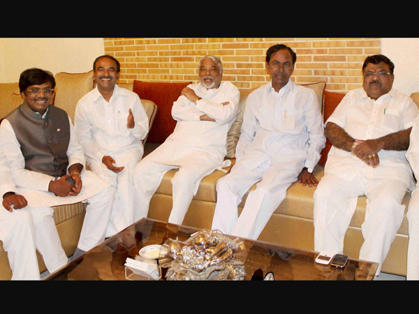 Two Cong MPs join TRS Two Cong MPs join TRS