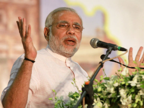 Modi 'speaks' at Goa Hindu convention Modi 'speaks' at Goa Hindu convention