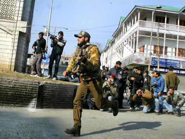 Terrorists open fire in Srinagar