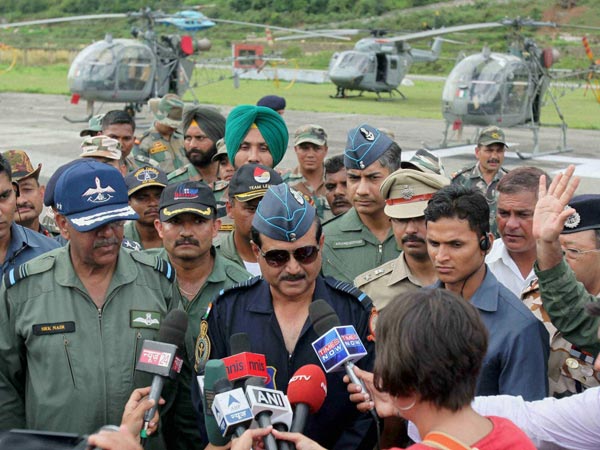 IAF chief determines to finish task