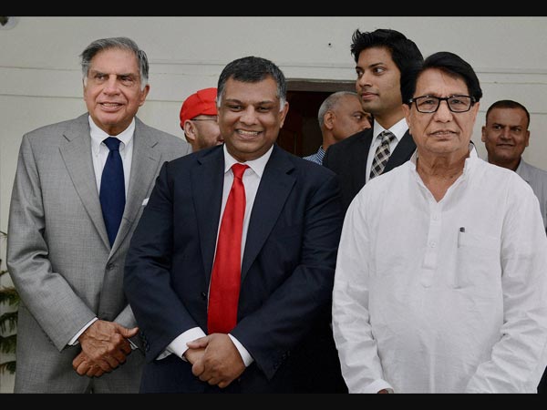 Industrialist Ratan Tata during a meeting