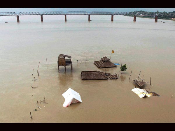 Flooded River Ganga