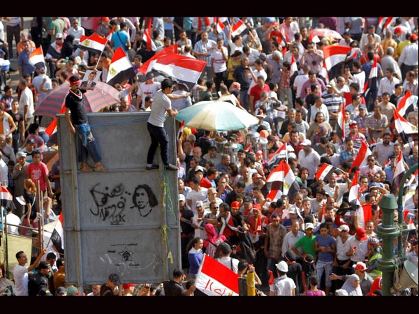 Anti-Morsi protests at Tahrir Square