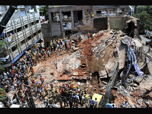 Hotel collpased over haleem making kiln?