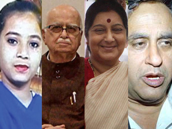 Ishrat, Advani, Sushma, Swaraj Kaushal