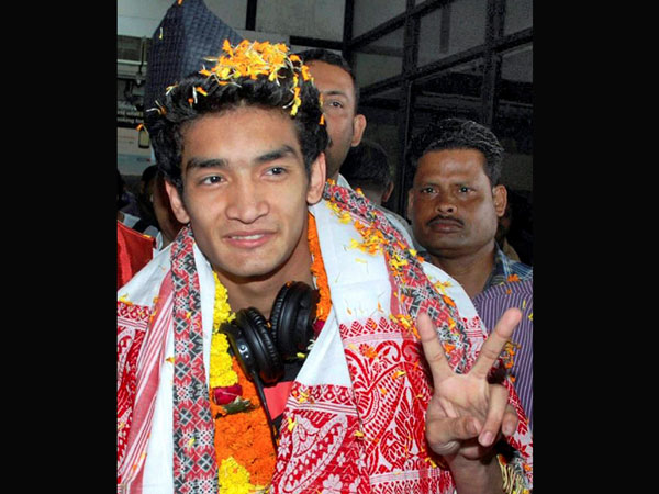 Shiva Thapa on Monday won a gold medal at the Asia Boxing Championship