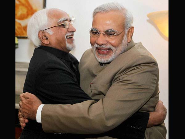 hamid-ansari-narendra-modi