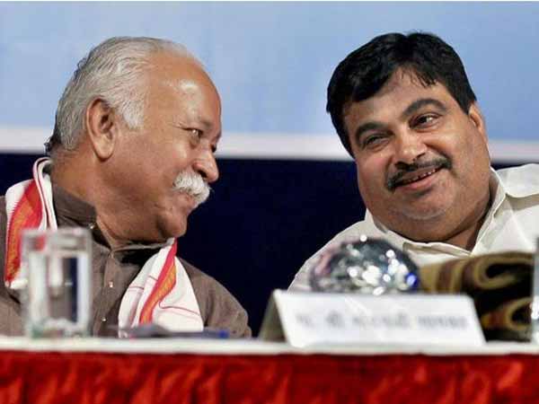 Gadkari meets Bhagwat